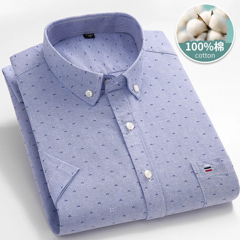 Oxford Cotton Casual Shirt For Men