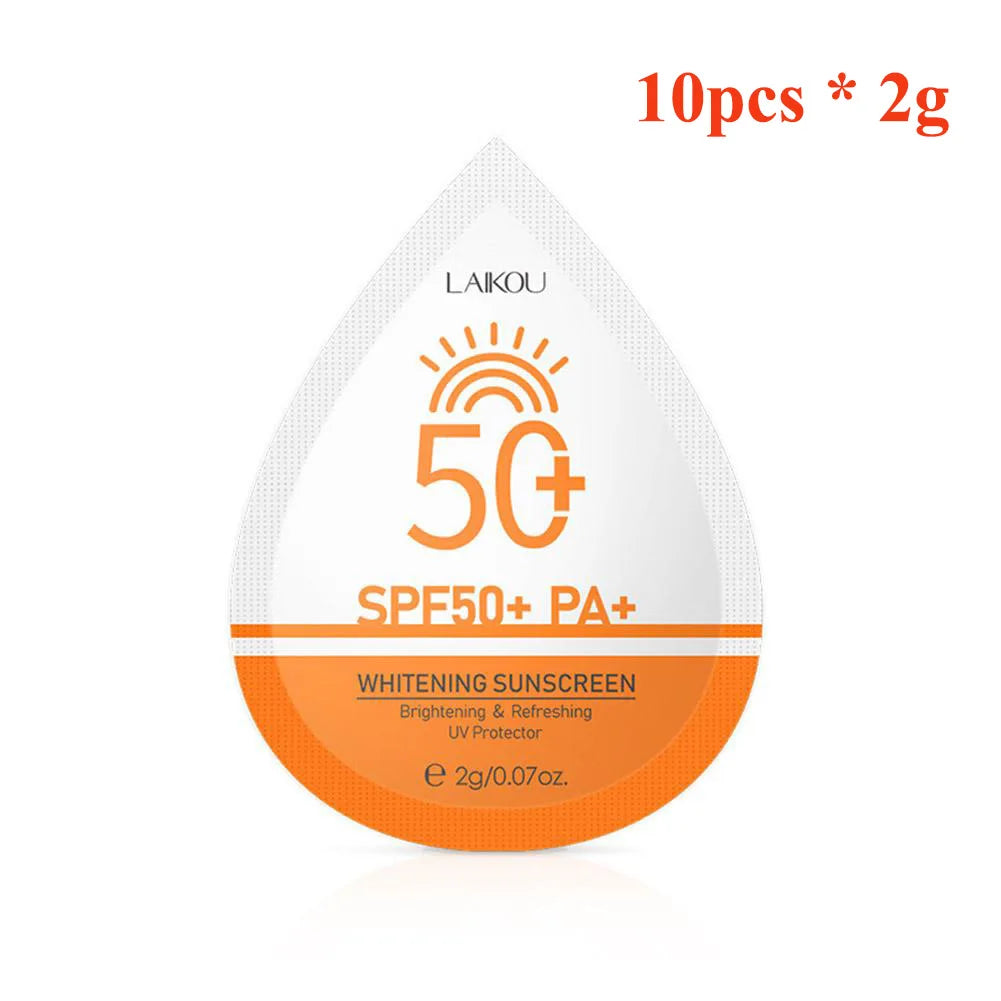 10/50 pcs Mini Sunscreen Travel Size