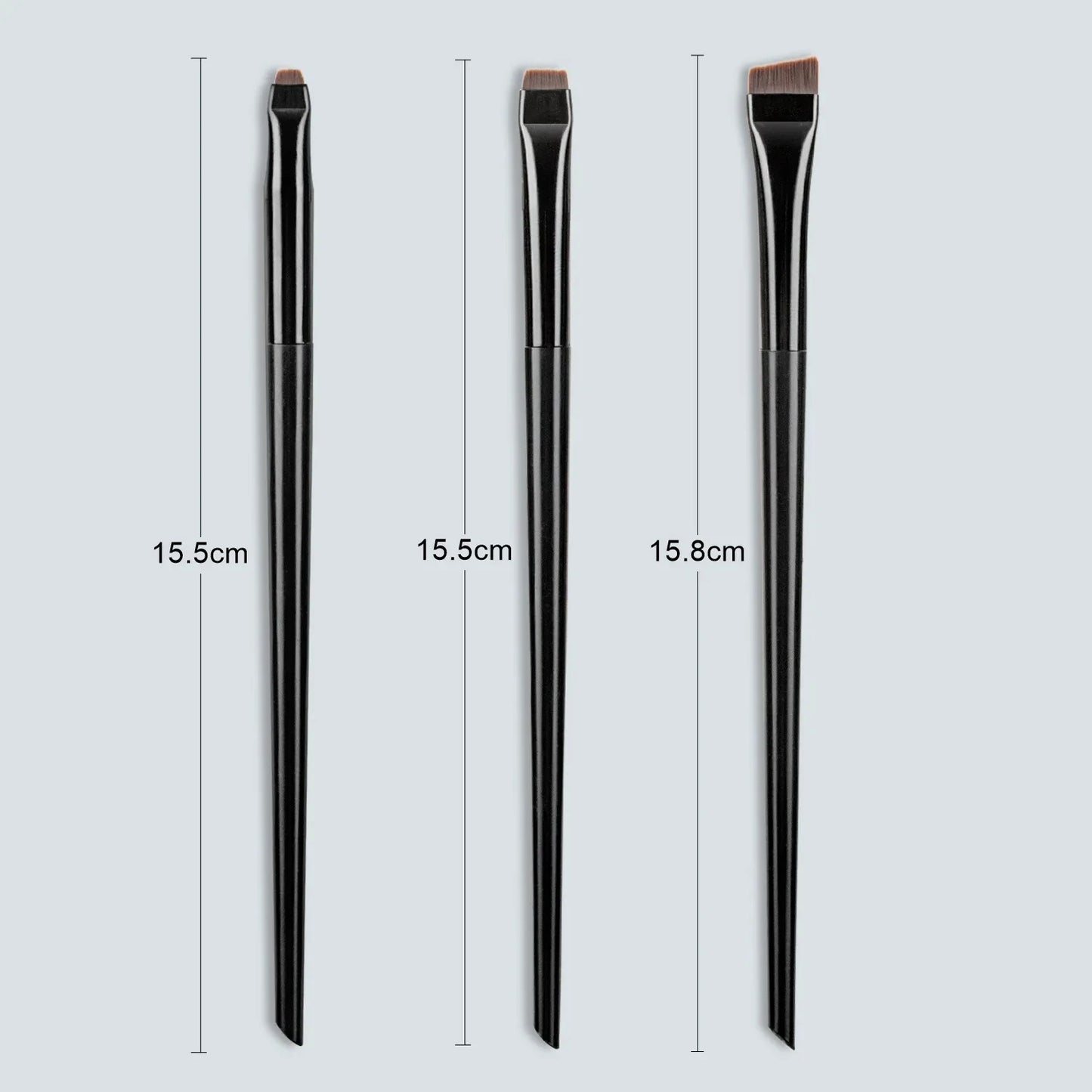 3pcs/set Blade Eyeliner Brush