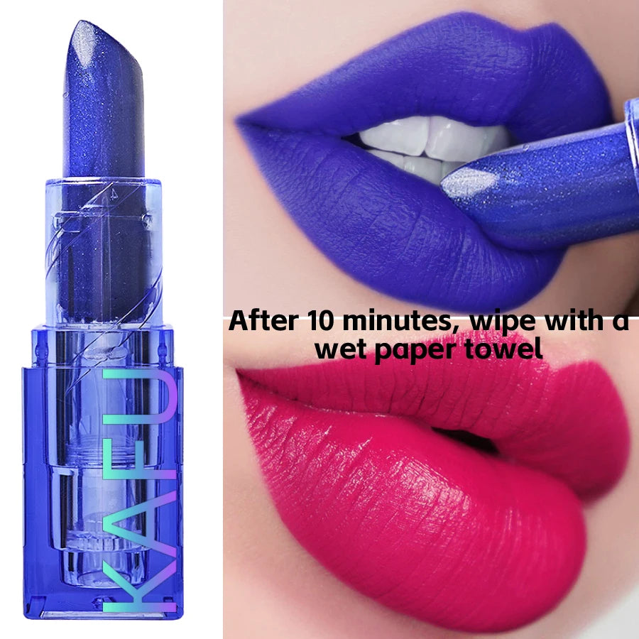 Blue Rose Lipstick Temperature Color Changing