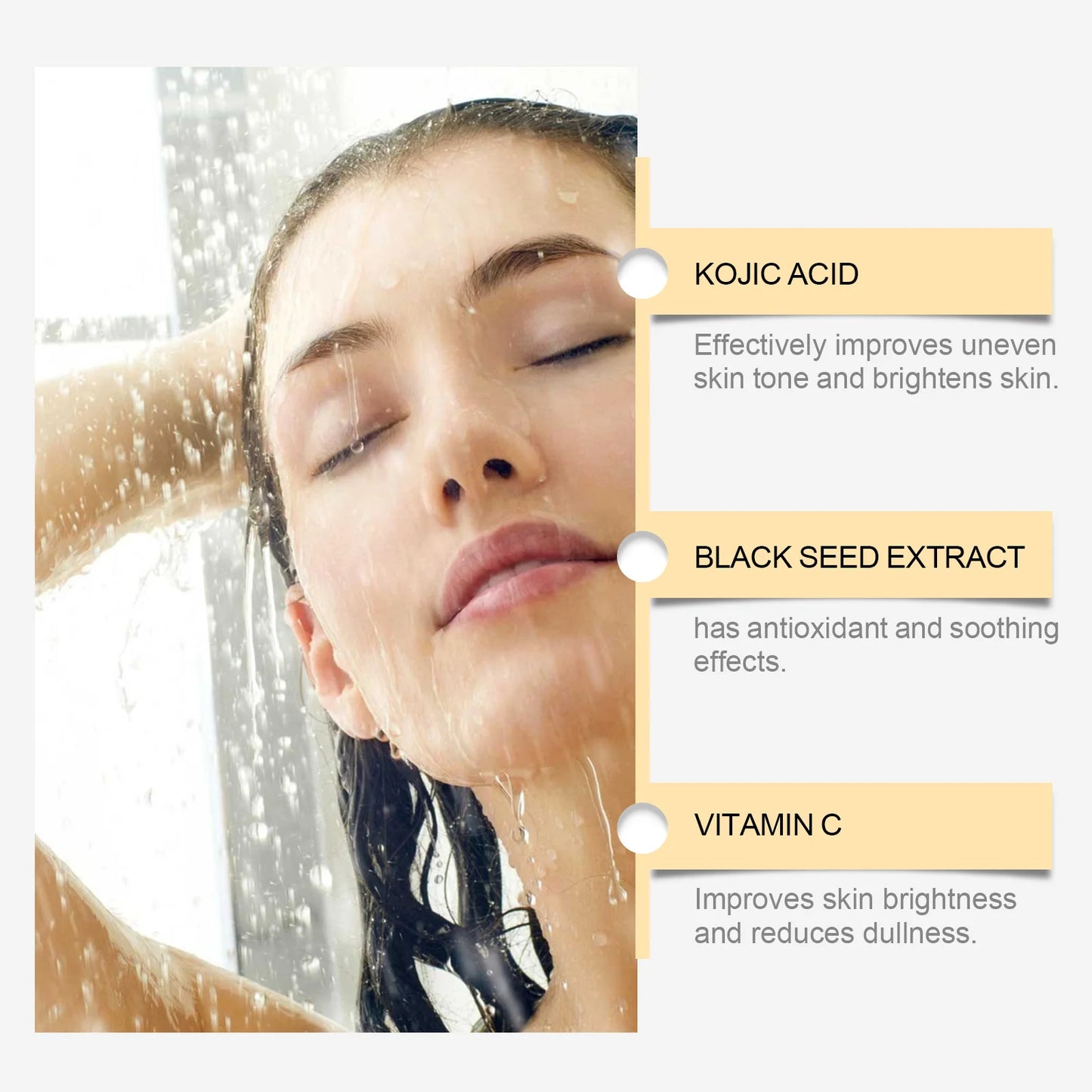 Collagen Skin Exfoliating Kojic Acid Body Wash