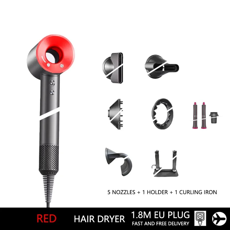 High-speed Negative Ion Hair Care Hair Dryer 110000rpm Wind Speed 62m/second Fast Drying Household Super Hair Dryer