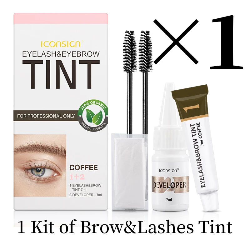 Eyelash Eyebrow Dye Tint Kit