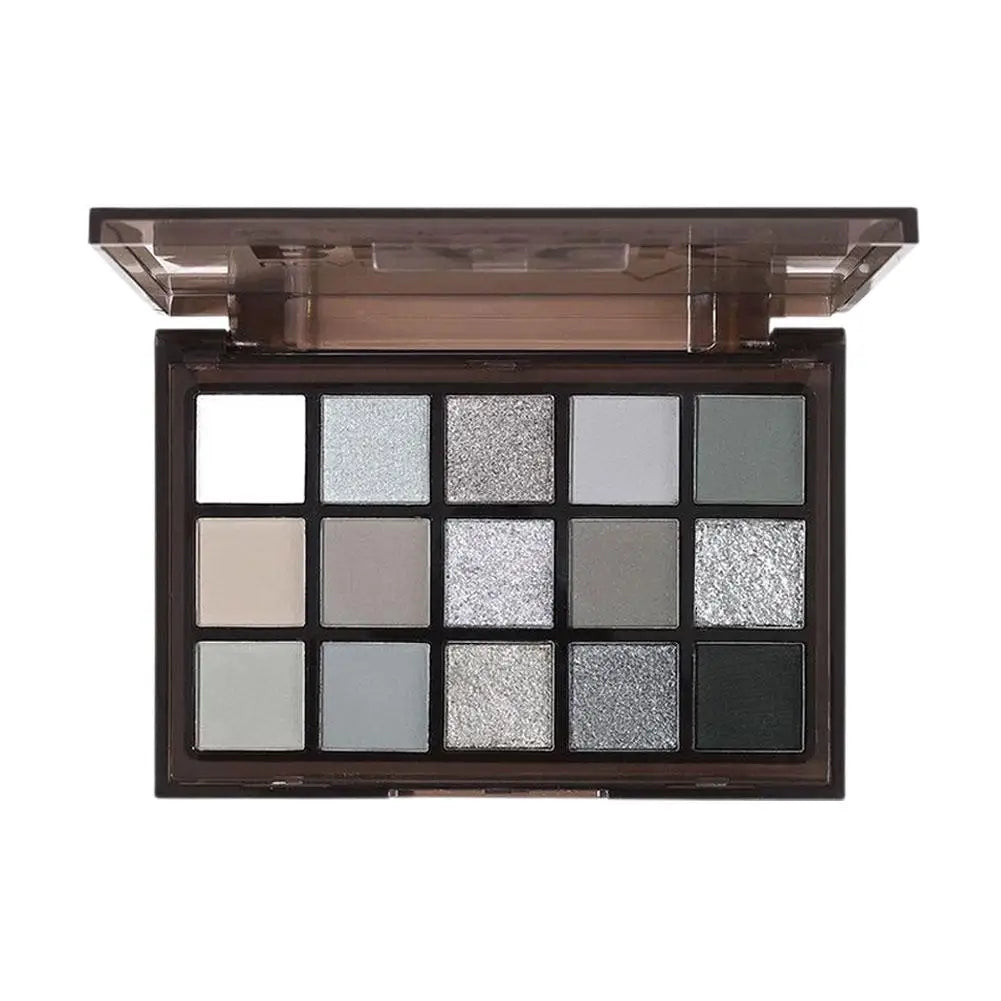 15 Colors Smokey Black Eye shadow Palette
