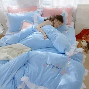 Winter Thickened Warm Four-piece Set