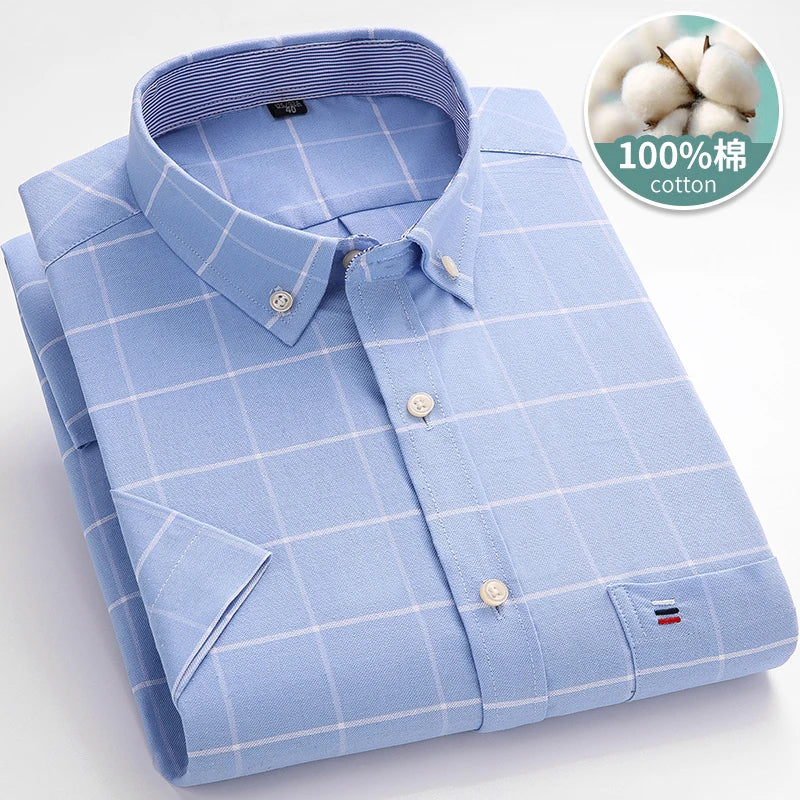 Oxford Cotton Casual Shirt For Men