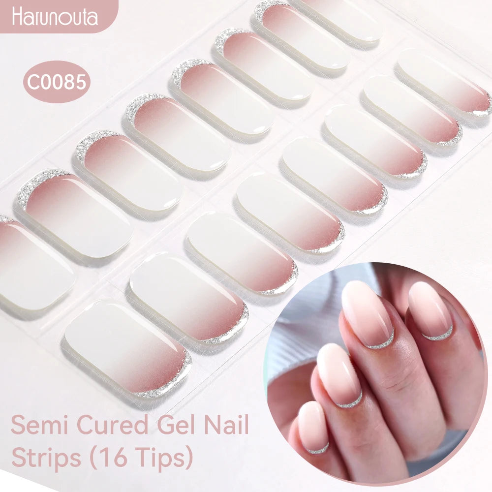 Semi Cured Gel Nail Sticker