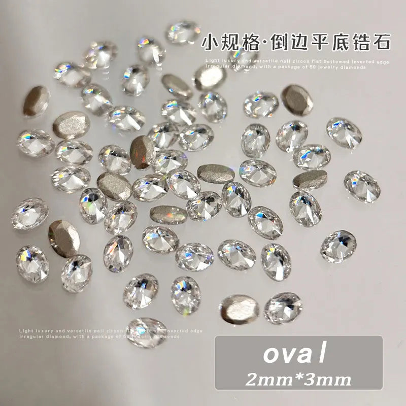 Shiny Zircon Rhinestones Nail Charms