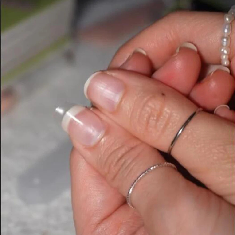 Transparent Semi Cured Gel Nail Strips