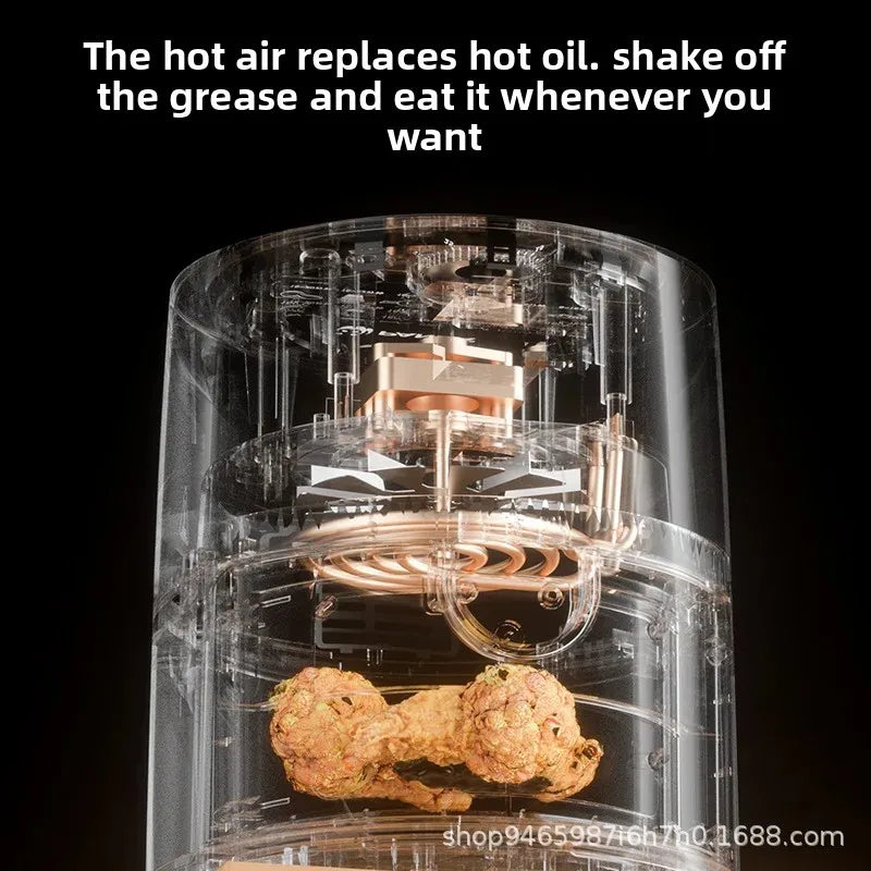 New Multi-Function Smart Air Fryer Large Capacity French Fries Machine Fully Automatic Deep Fryer Home Appliance from China