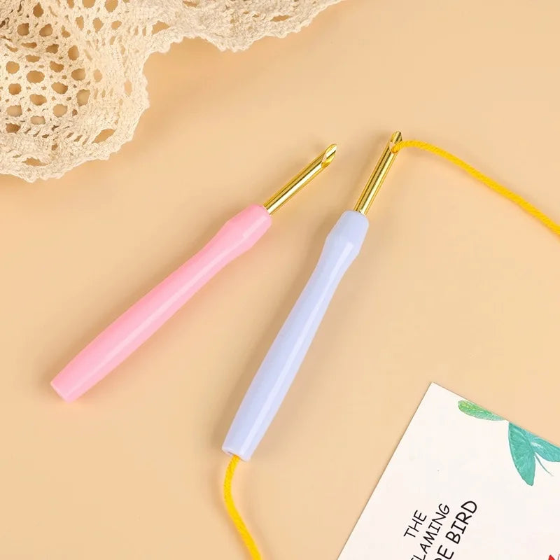 DIY Craft Punch Needle Embroidery Kits Sewing Kit Needlework Cross Stitch for Beginner Magic Pock Pen Set Home Painting Decor