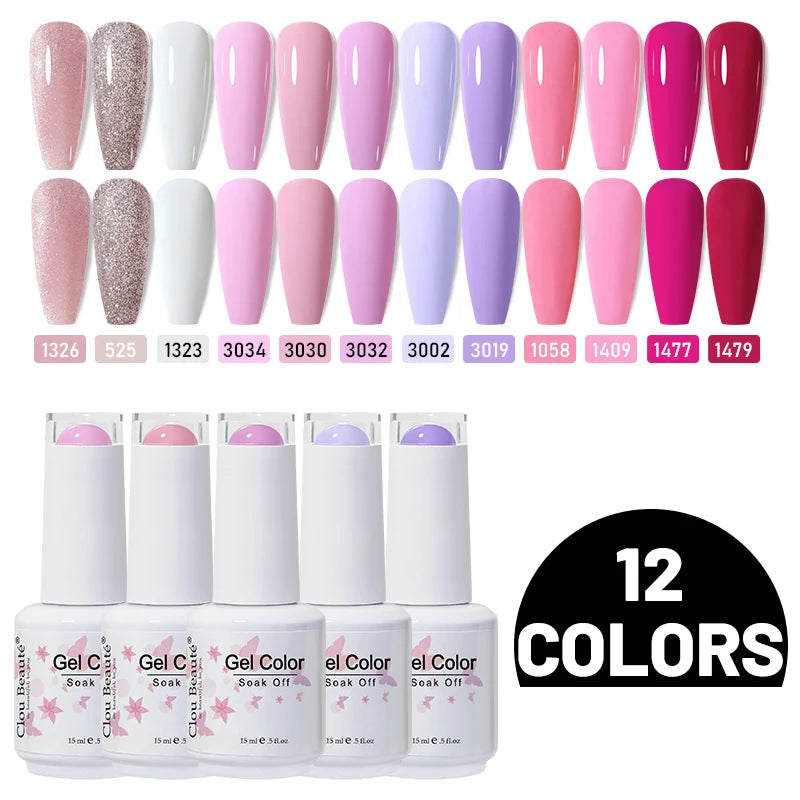 Gel Nail Polish Set