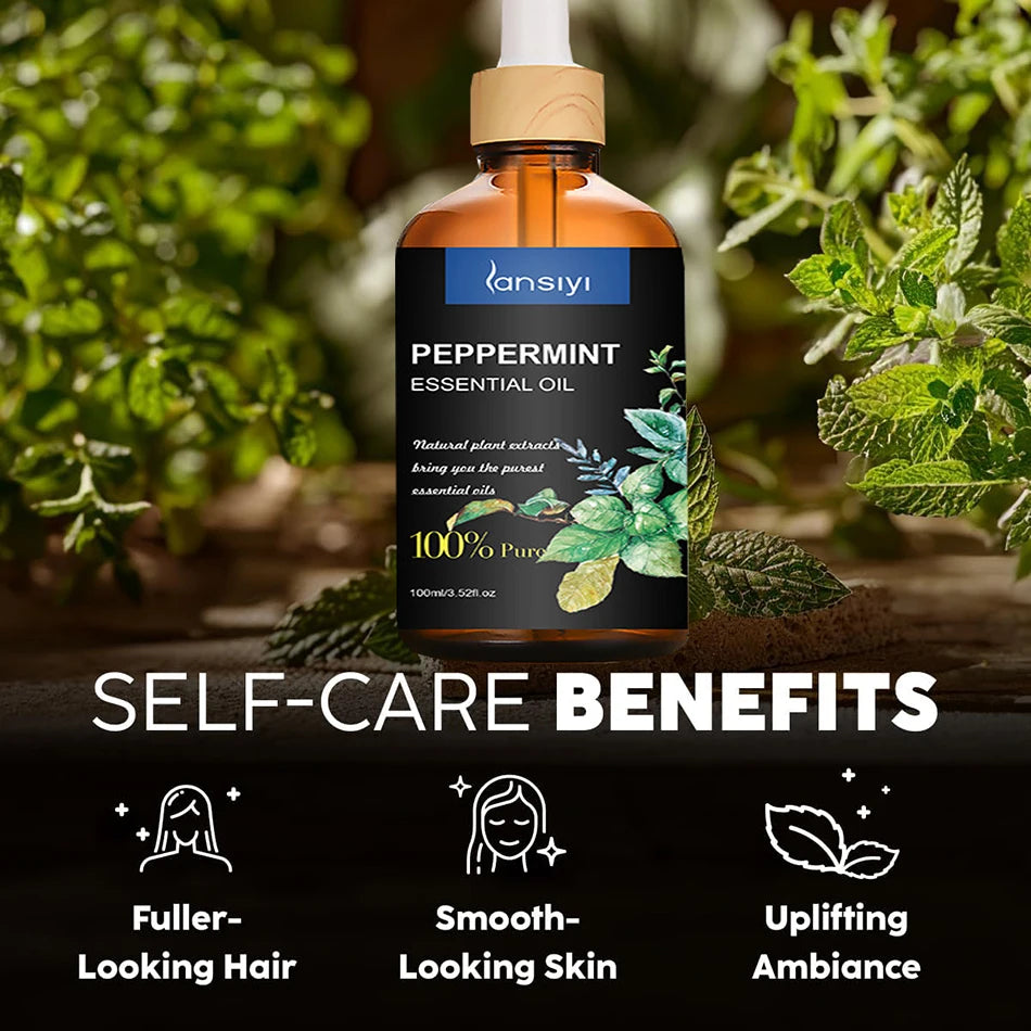 Pure Peppermint Oil for Face