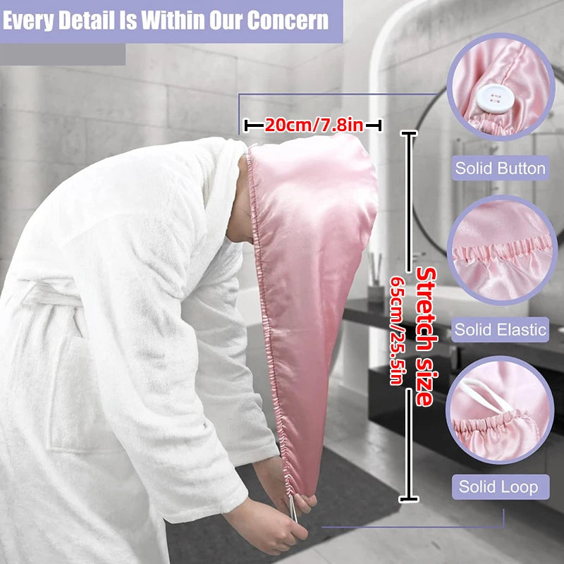 Lady Silk Dry Hair Cap