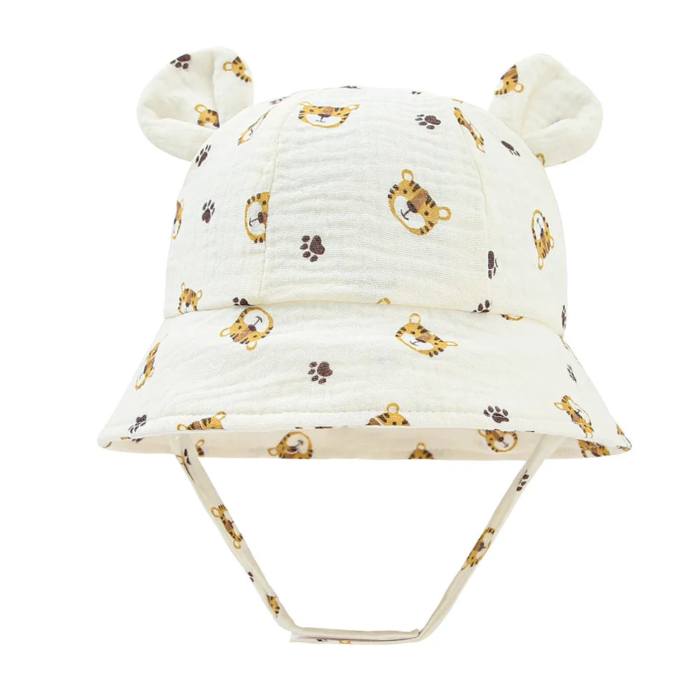 Muslin Cotton Baby Bucket Hat