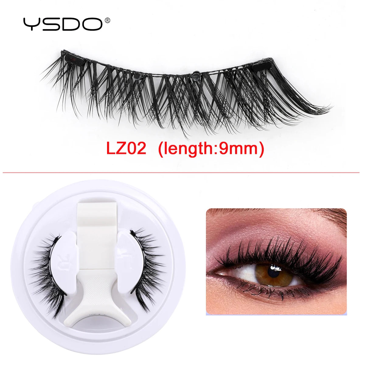 Magnetic Long-Lasting Eyelashes
