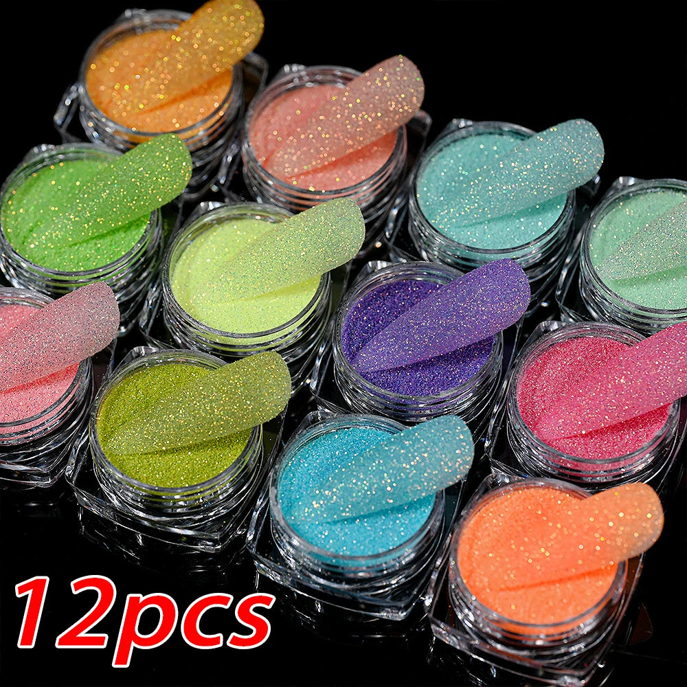 Sparkly Holographic Fine Sugar Nail Powder