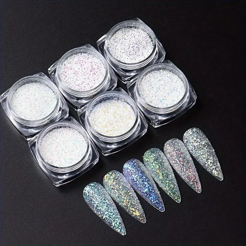 Nail Polish Glitter Fine Sand