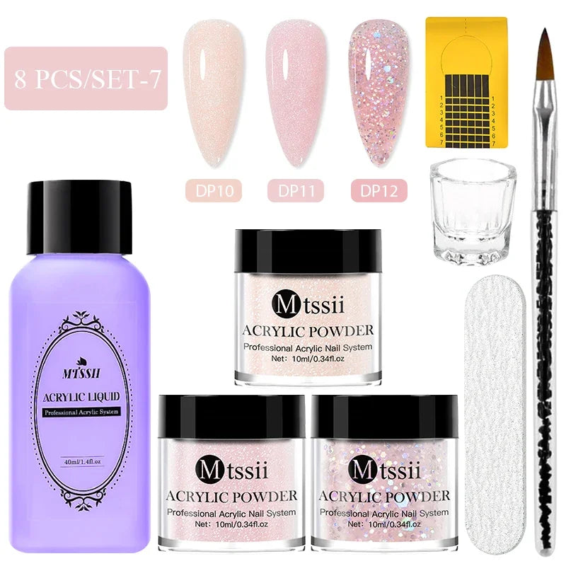 Acrylic Powder Nail System Set