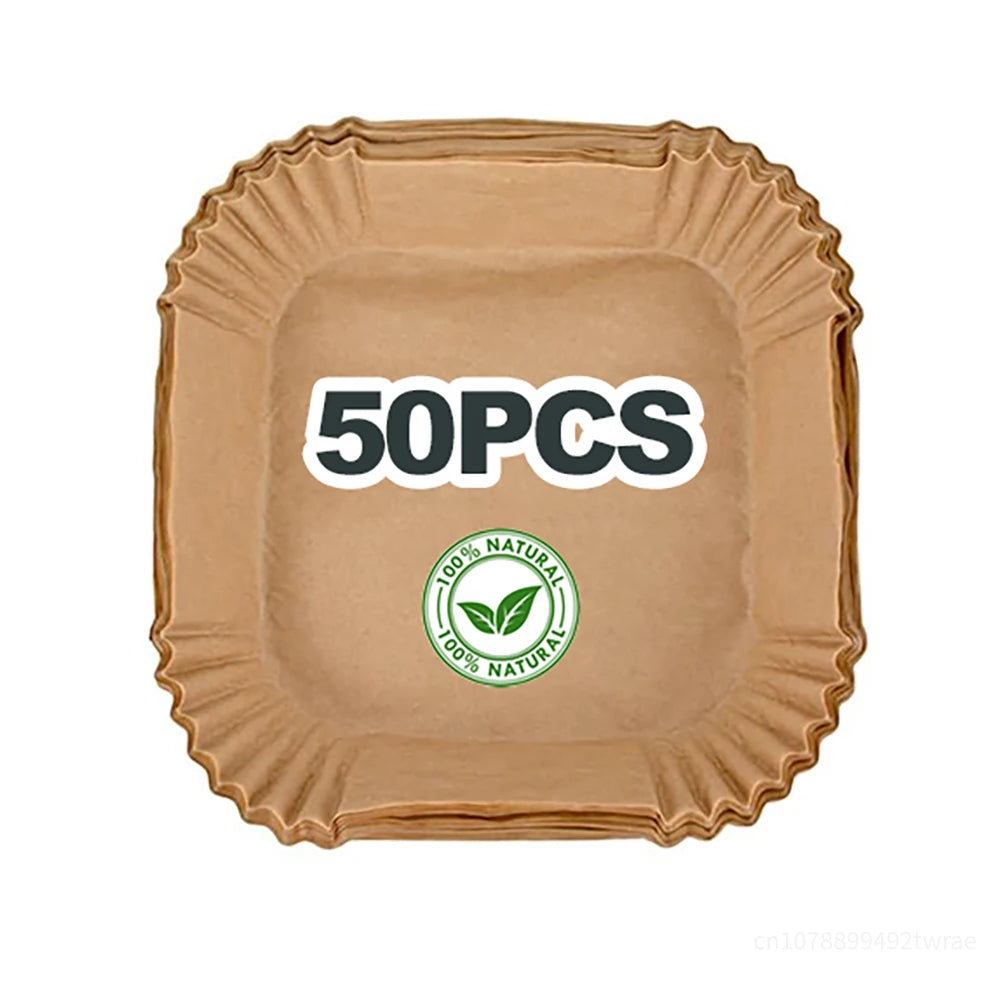 Air Fryer Baking Paper for Ninja Double Stack Air Fryer SL400,SL300EU, Air Fryer No Cleaning Baking Paper Airfryer Accessories