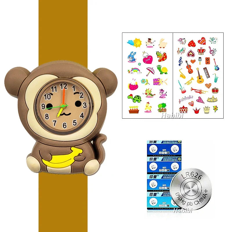 Children's Favorite Cartoon Monkey Watch