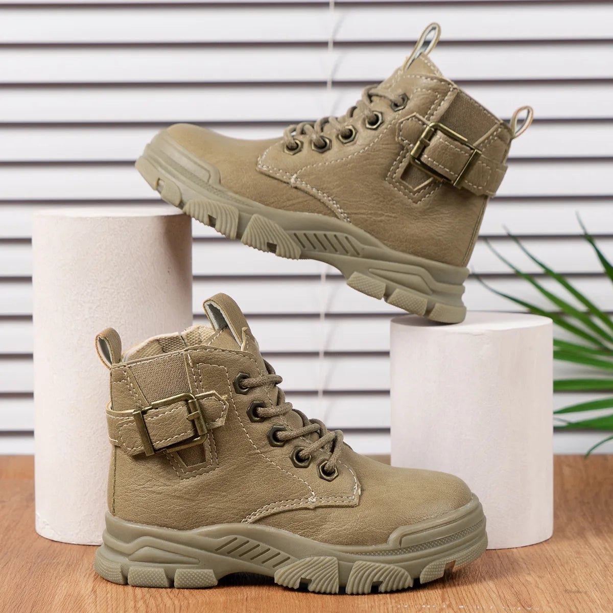 Fashion Ankle Stylish Leather Boots