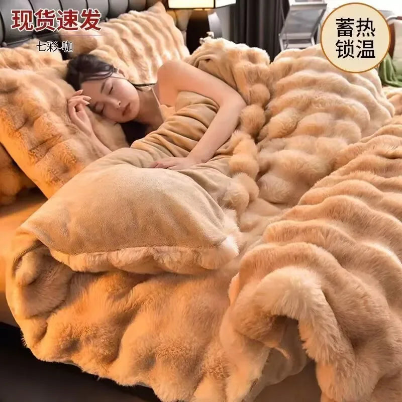 Wool Soft Duvet Winter Cotton Quilt