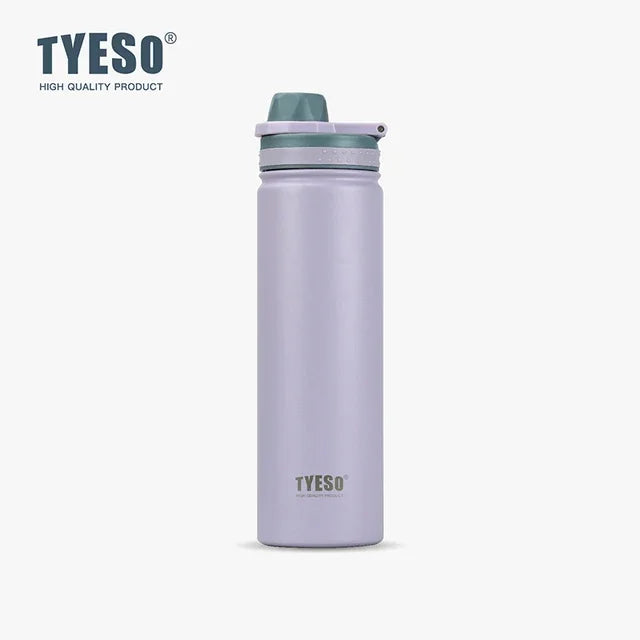 Tyeso 530/750ML Thermos Bottle Stainless Steel Flask Travel Bottle Insulated Hot Cold Water Sport Thermal Cup Mug Vacuum Cup