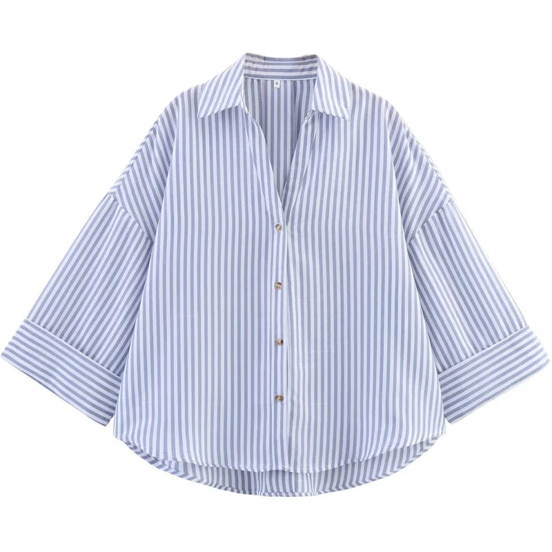 Women's Shirt Elegent Blouse Summer Shirt