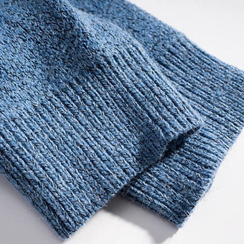 Shark Winter Cartoon Korean Hip Hop Loose Knit Jumper