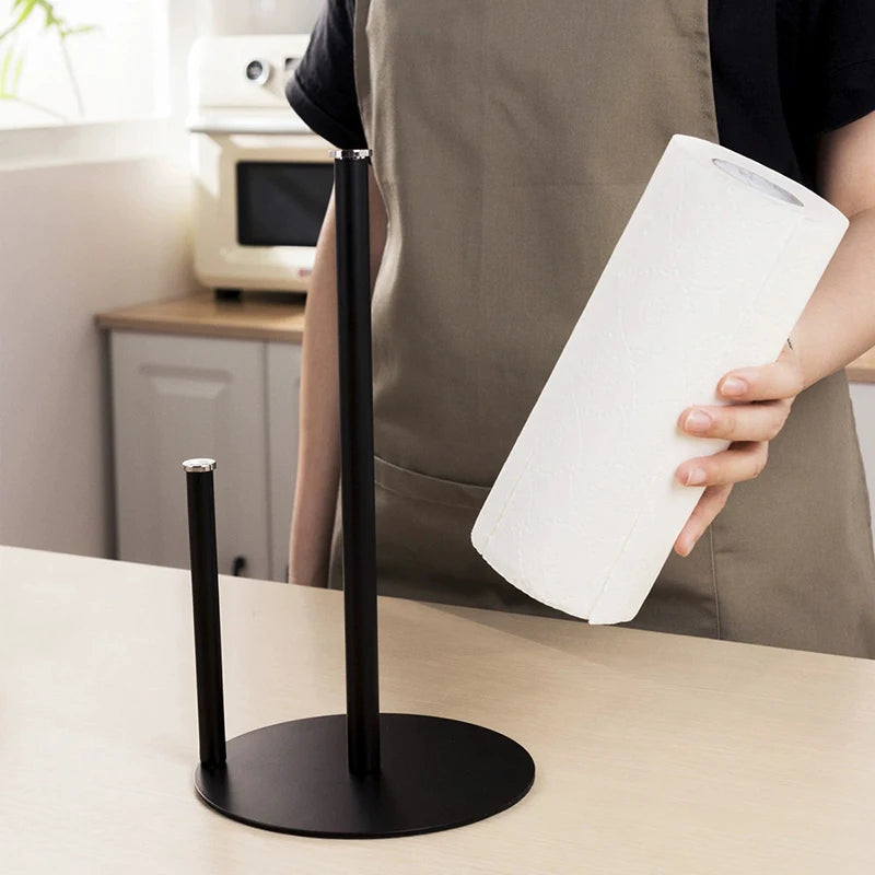 Perforation-Free Paper Towel Holder
