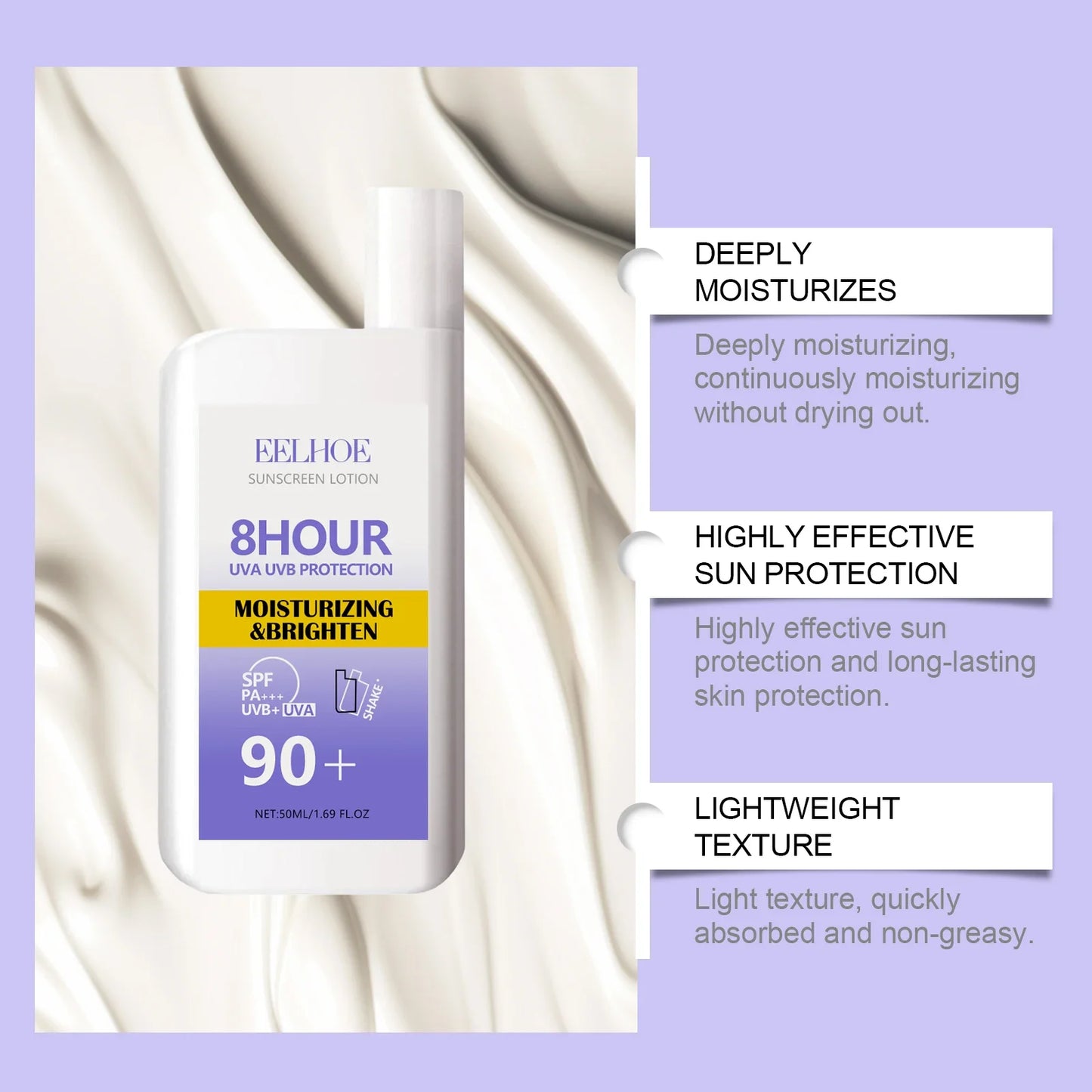 Sunburn Repair Waterproof Moisturizing Oil-Control Cream