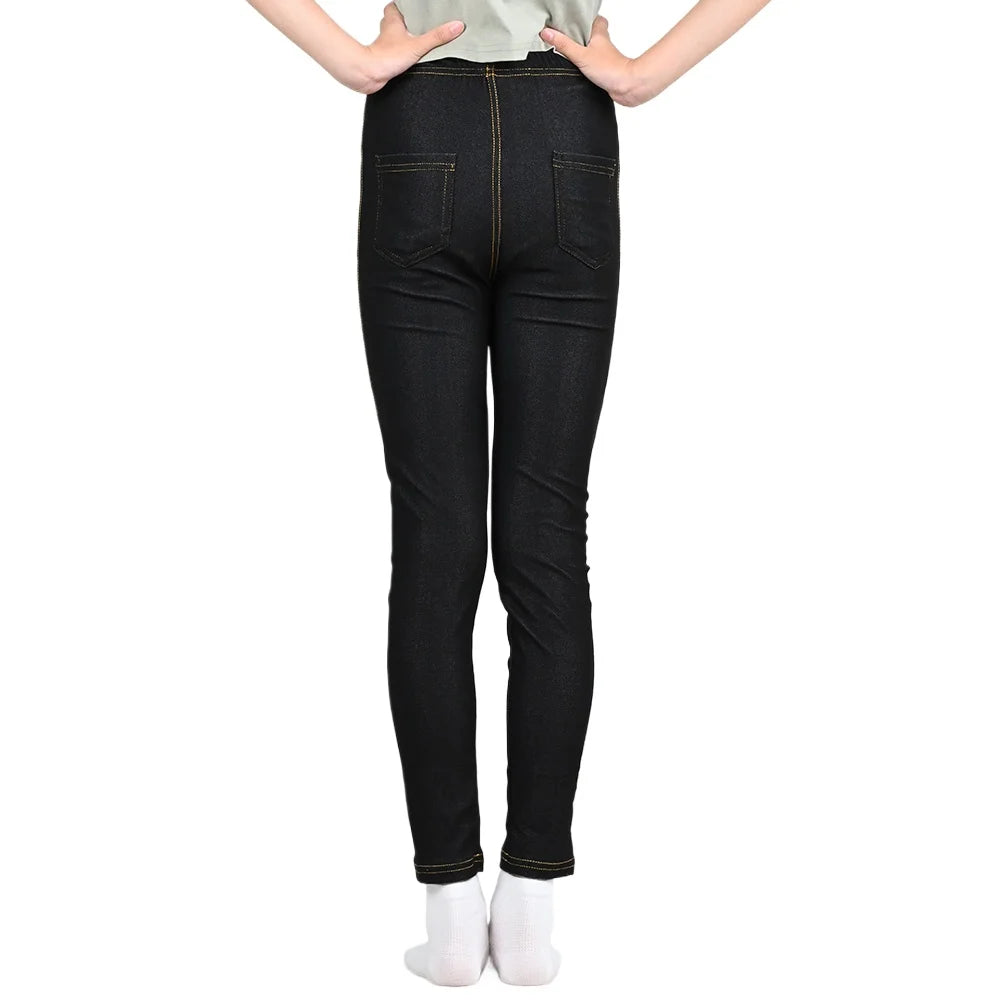 Denim skinny leggings Soft Breathable pants