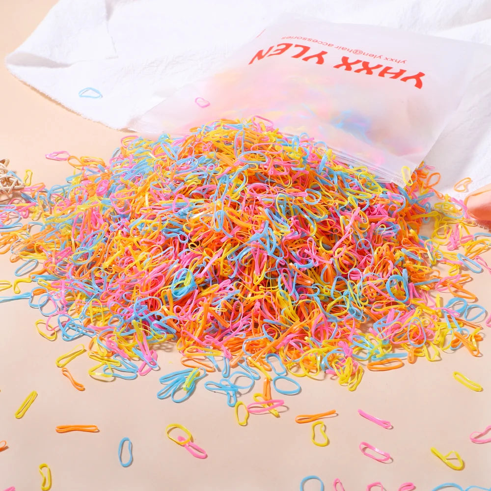 Disposable Rubber Band Hair Ties