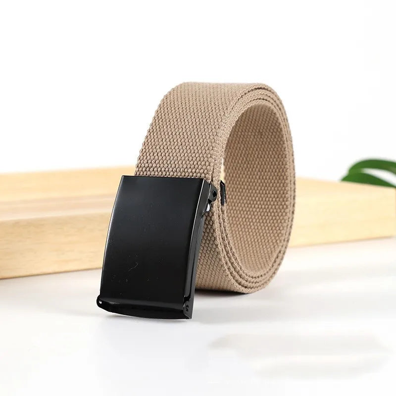 Fashion New Unisex Trousers Canvas Belt