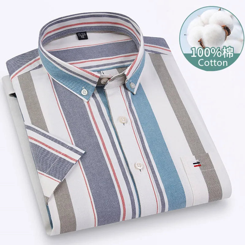 Oxford Cotton Casual Shirt For Men