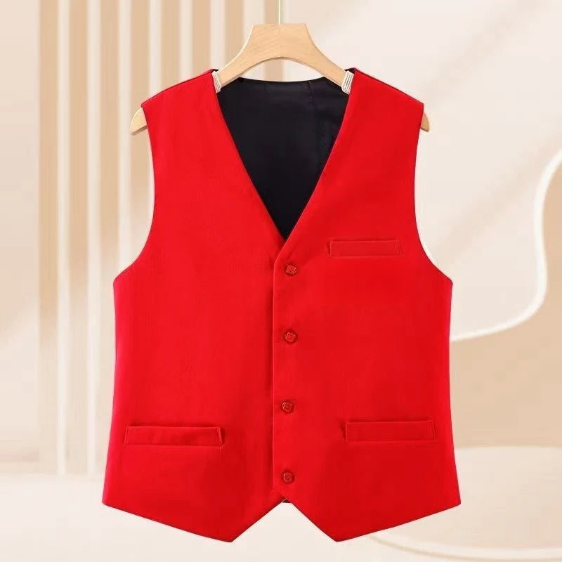 Casual Chic In Office Lady's Waistcoat