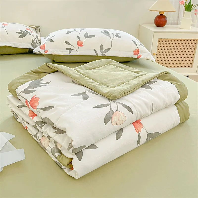 Printed Thin Duvet Blanket