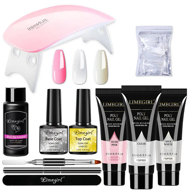 Nail Gel Kit For Quick Extension Nail Art