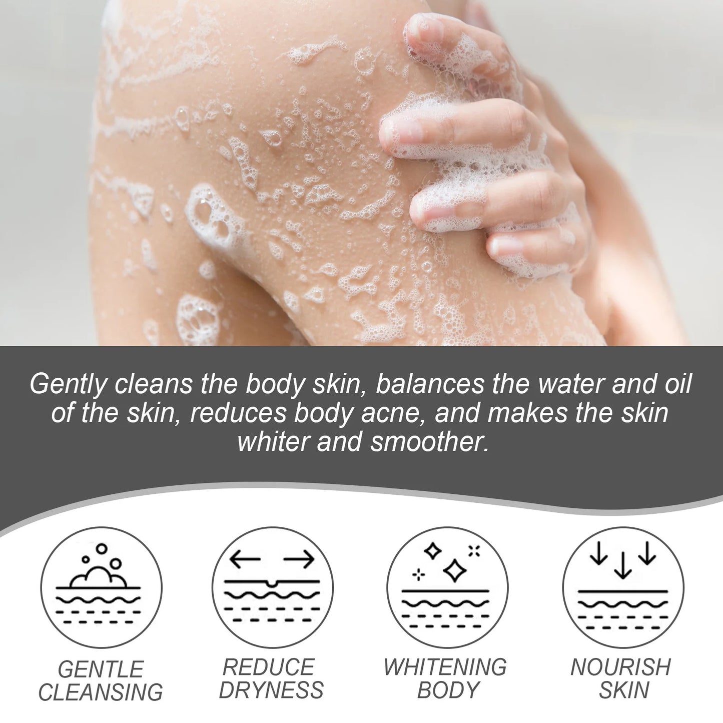 Volcanic Mud Exfoliating Clean Body Wash