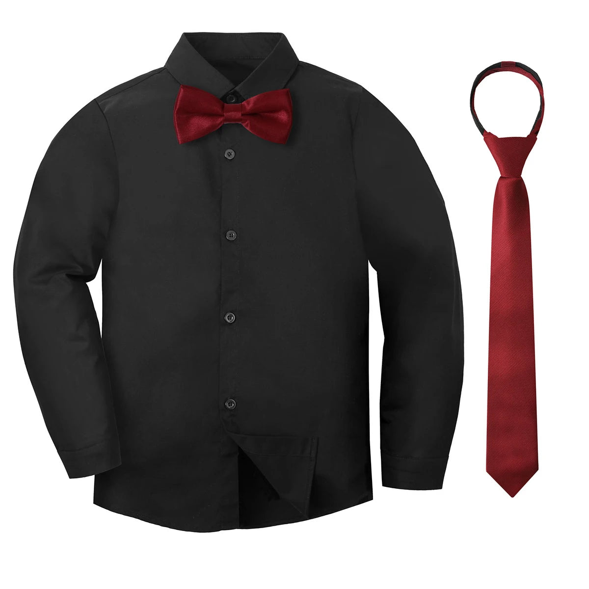 unisex Dress Bow tie Formal Gentleman shirt