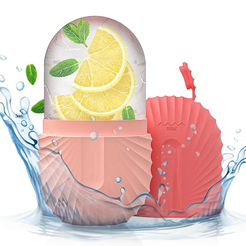 Ice Face Roller Ice Cube Beauty Massage Facial Roller