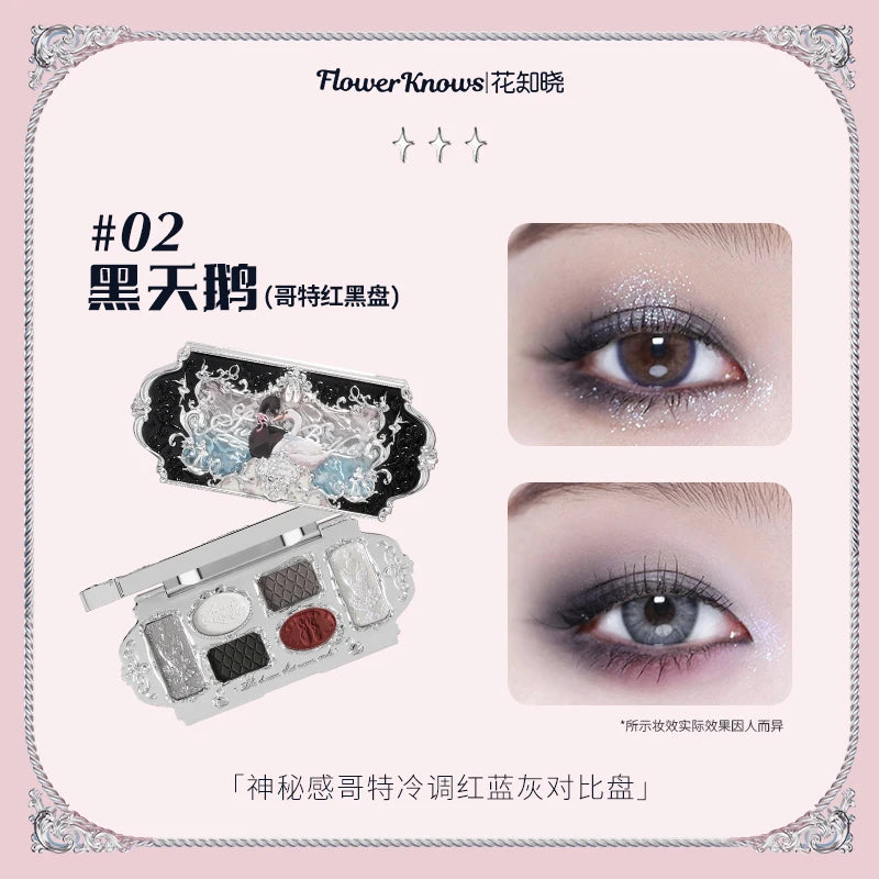 Flower 6 Color Eye shadow Palette