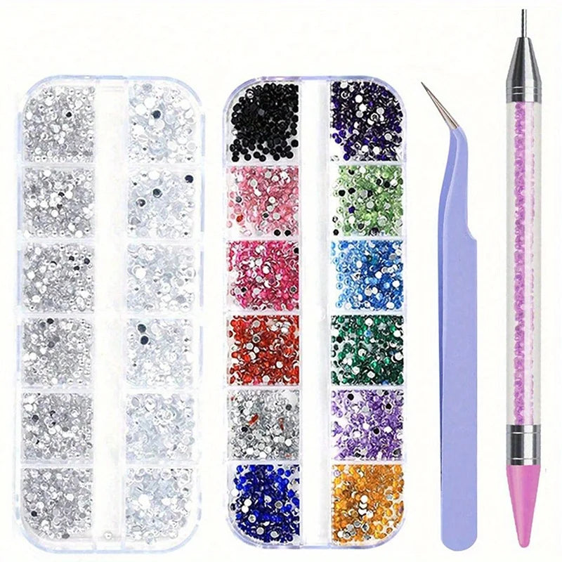 3 D Crystal Decorations Glitter Crystal Gem