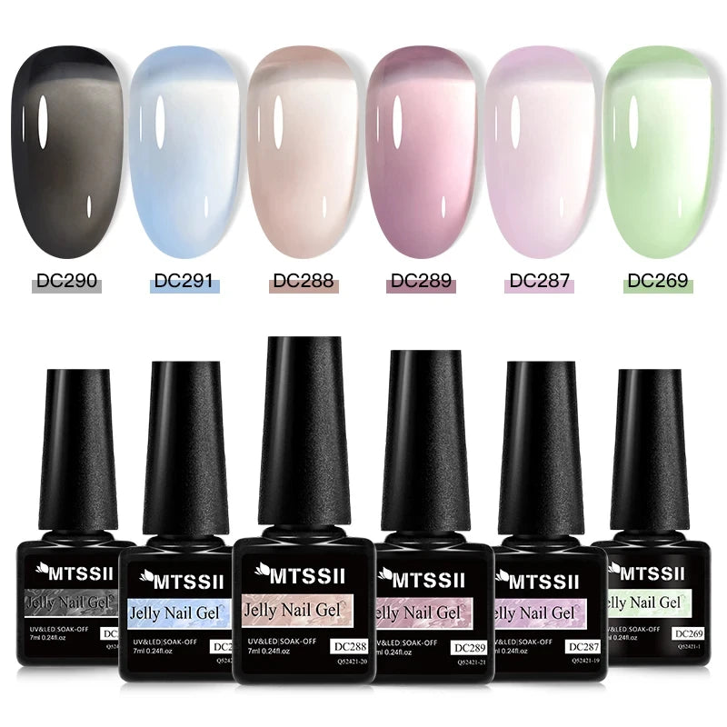Jelly Transparent Nail Polish