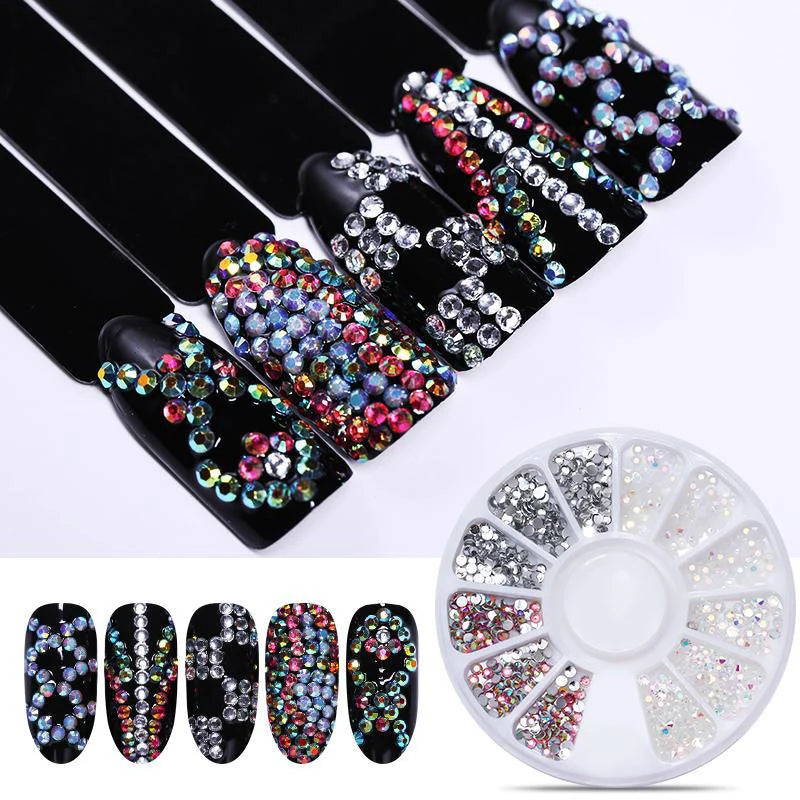 Nail art glitter rhinestone Crystal gems