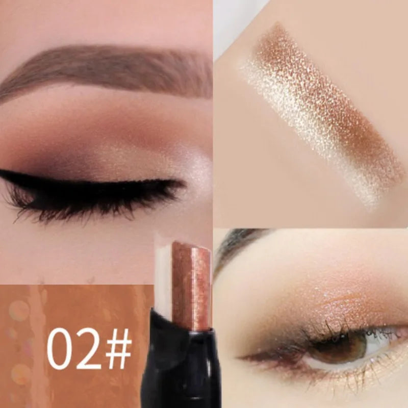 Glitter Double Color Gradient Eye shadow