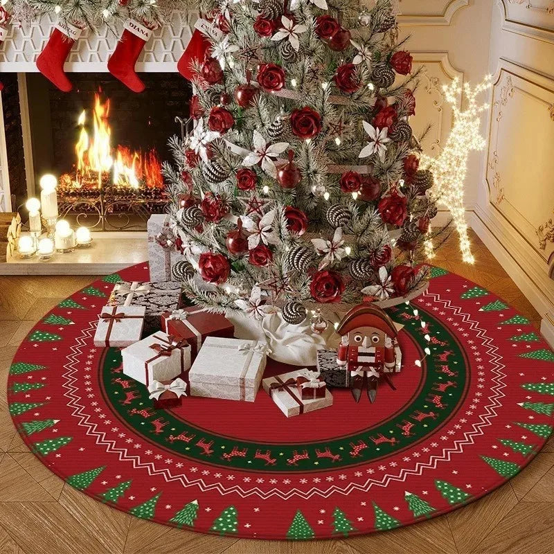 Minimalist Design Christmas Tree Skirt