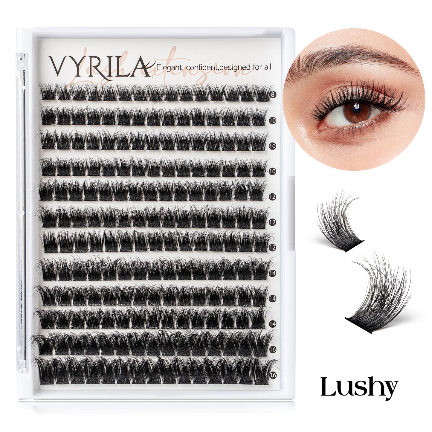 Individual Lashes Cluster