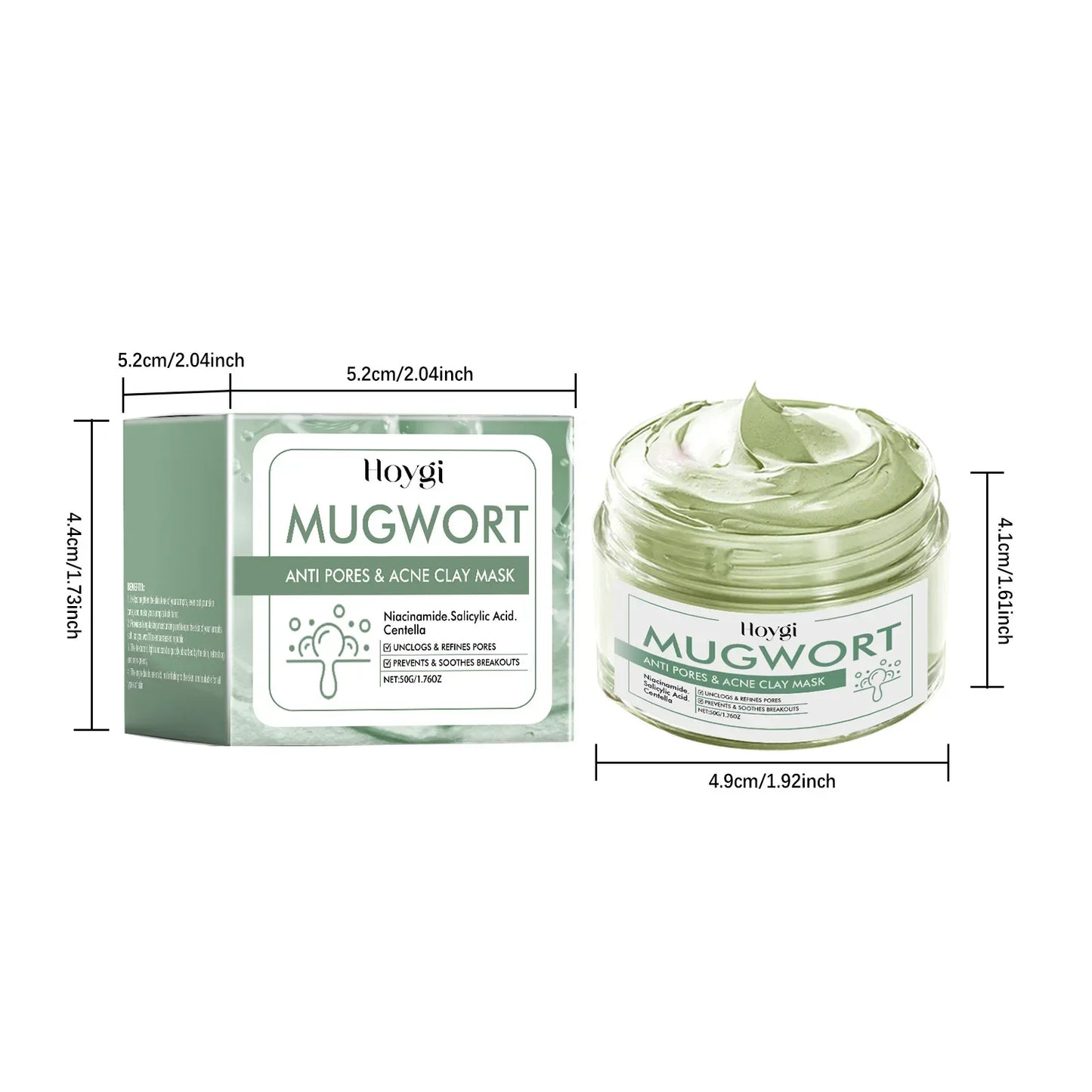 Exfoliating Acne Treatment Moisturizing Blackhead Remover Mud Mask